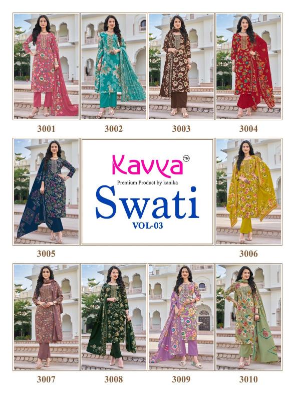 Kavya swati vol 3 avasa kurtis wholesale